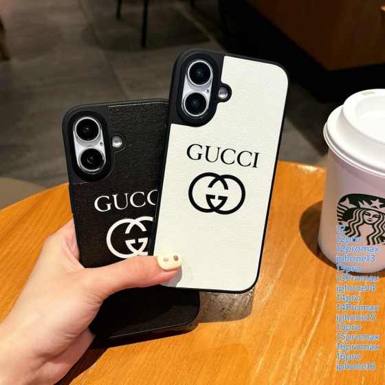 Trendy Branded Phone Cases for iPhone 16/15/14/13/12/11 Pro Max/Plus - Shockproof Phone Covers